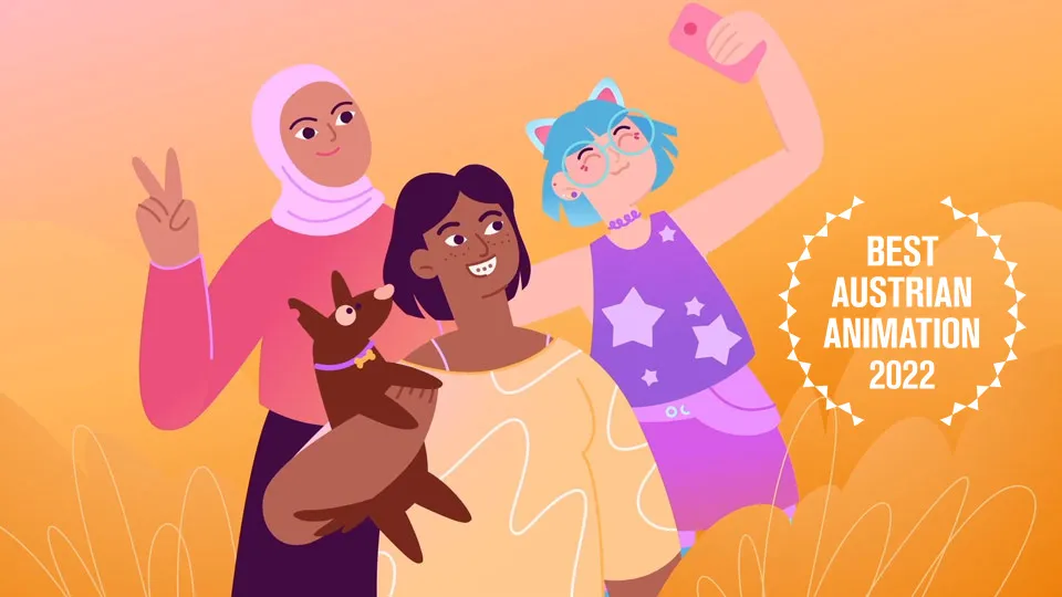 Erklärvideo für Stadt Wien von Polarfux - Titelbild