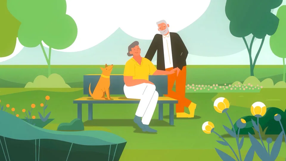 Erklärvideo für vergissmeinnicht.at von Polarfux - Titelbild